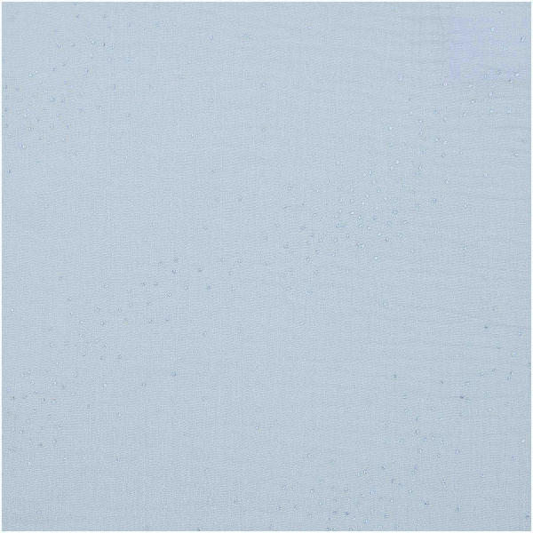 Krinkelmusselin "Sakura rauchblau hot foil gepunktet" von RICO Design
